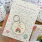 A little hug for Nursery / School Keyring