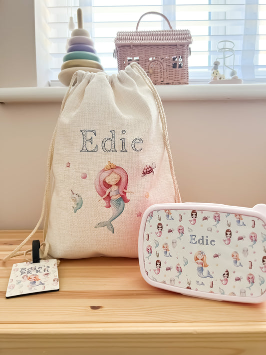 Personalised Drawstring Bag