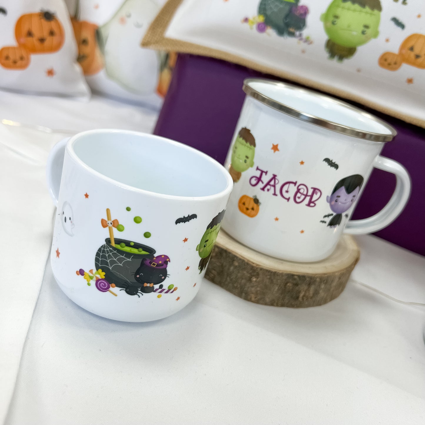 Personalised Halloween mug