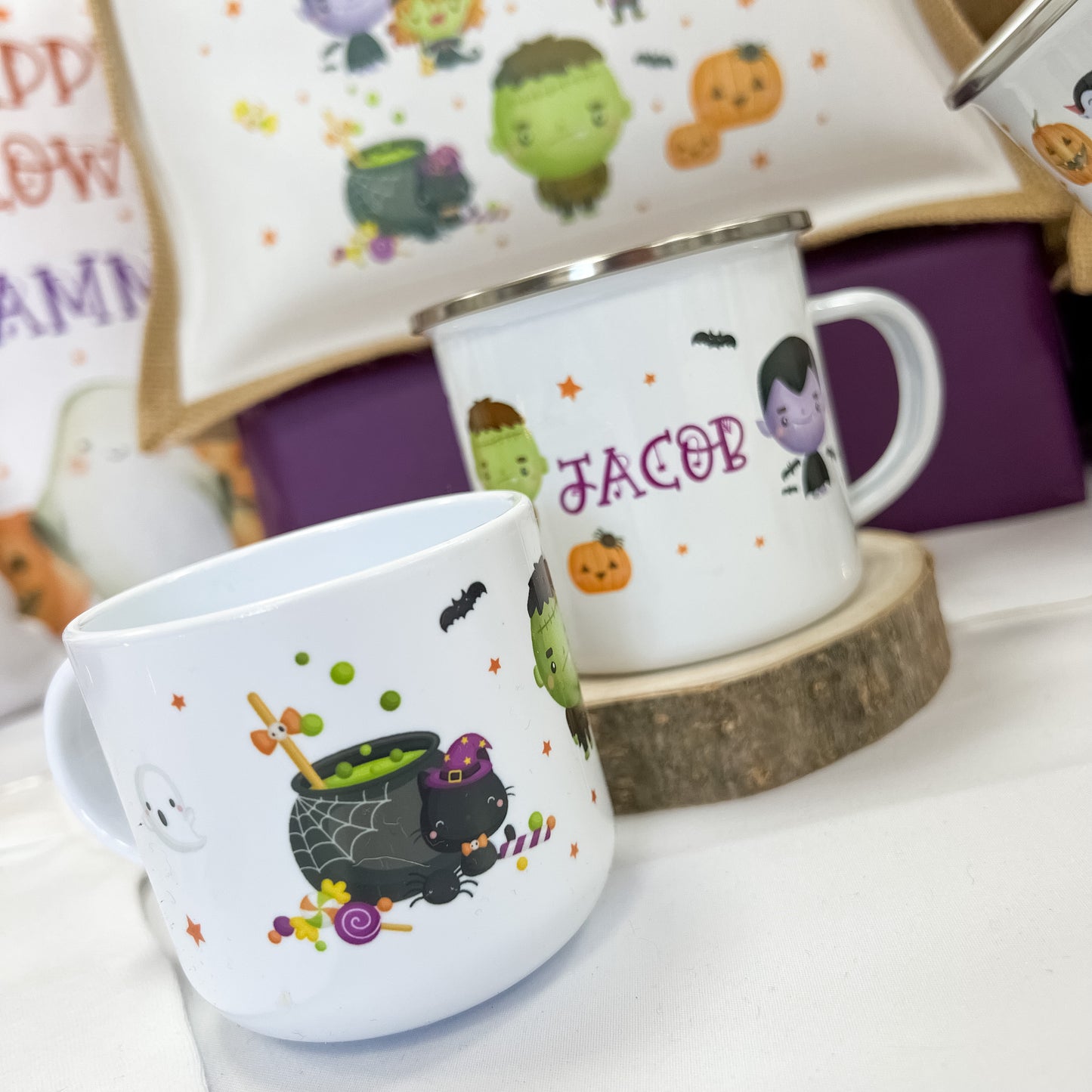 Personalised Halloween mug