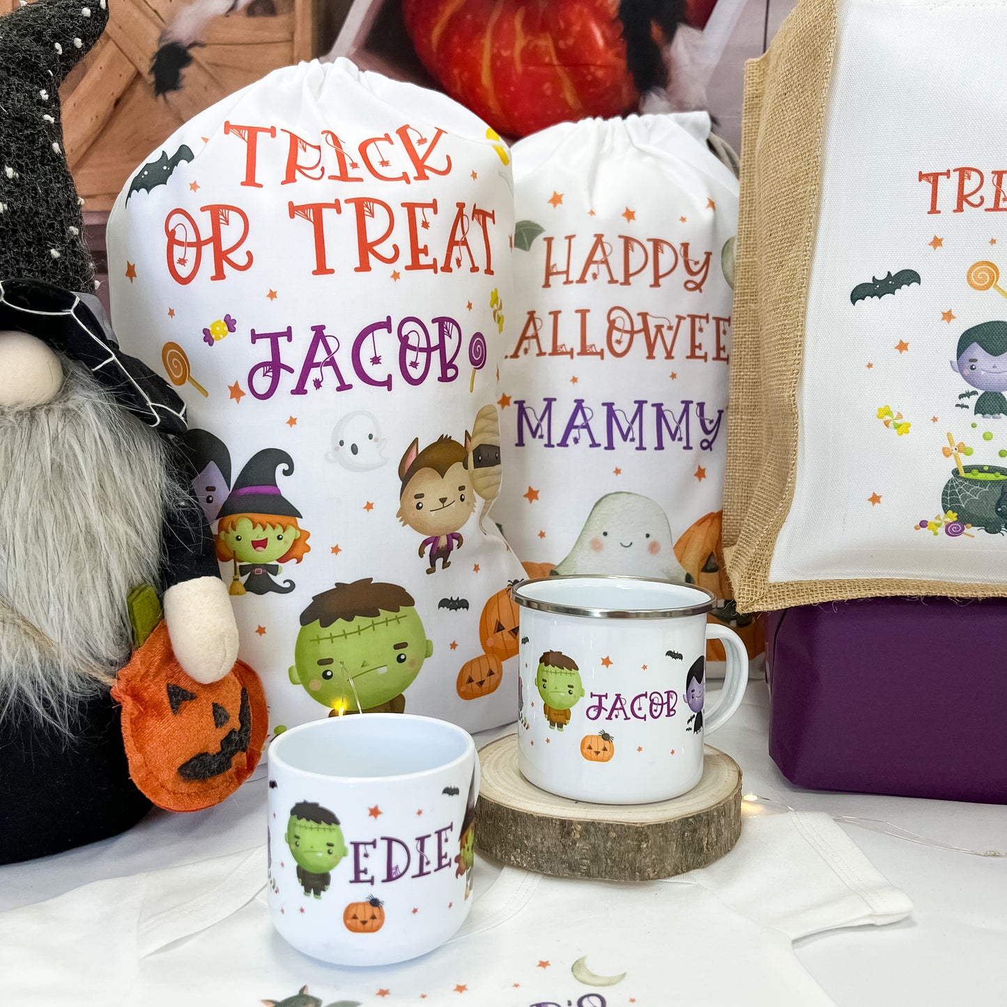 Personalised Halloween mug