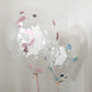 Peter Rabbit Party Balloon, Confetti Balloon, Cake Smash, Birthday Balloon, Christening, Baby Shower,