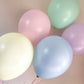 Pastel balloons, Peter Rabbit Party, party balloons, rainbow balloons, pastel rainbow balloons.