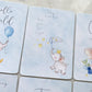baby milestone cards, elephant, elephant milestone cards, pregnancy, baby shower gift,