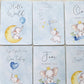 baby milestone cards, elephant, elephant milestone cards, pregnancy, baby shower gift,
