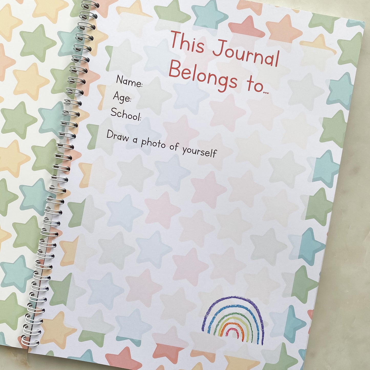 SALE first day of school, school journey journal, first day of school sign, first day of school gift, school keepsake, journal, photo prop