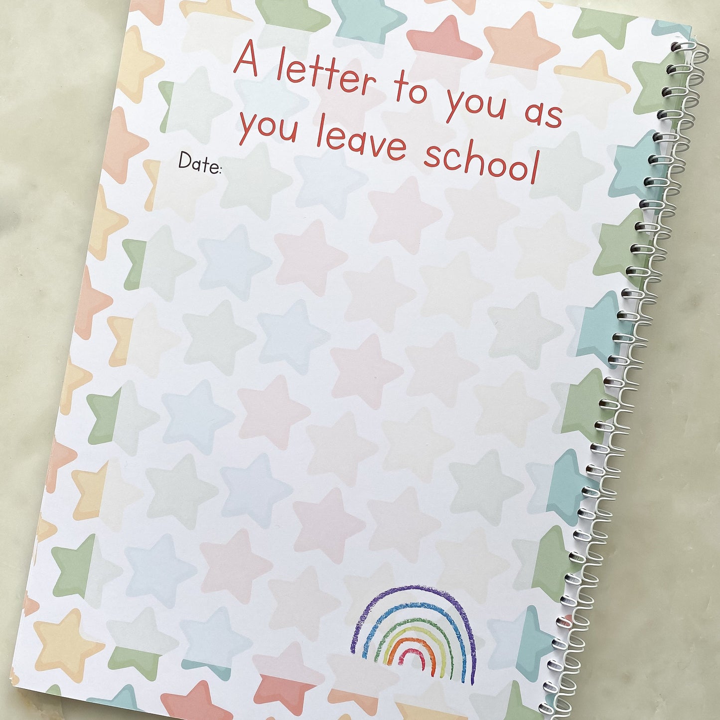 SALE first day of school, school journey journal, first day of school sign, first day of school gift, school keepsake, journal, photo prop