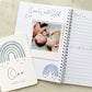 baby milestone cards, rainbow, rainbow milestone cards, pregnancy, baby shower gift, rainbow baby, blue rainbow