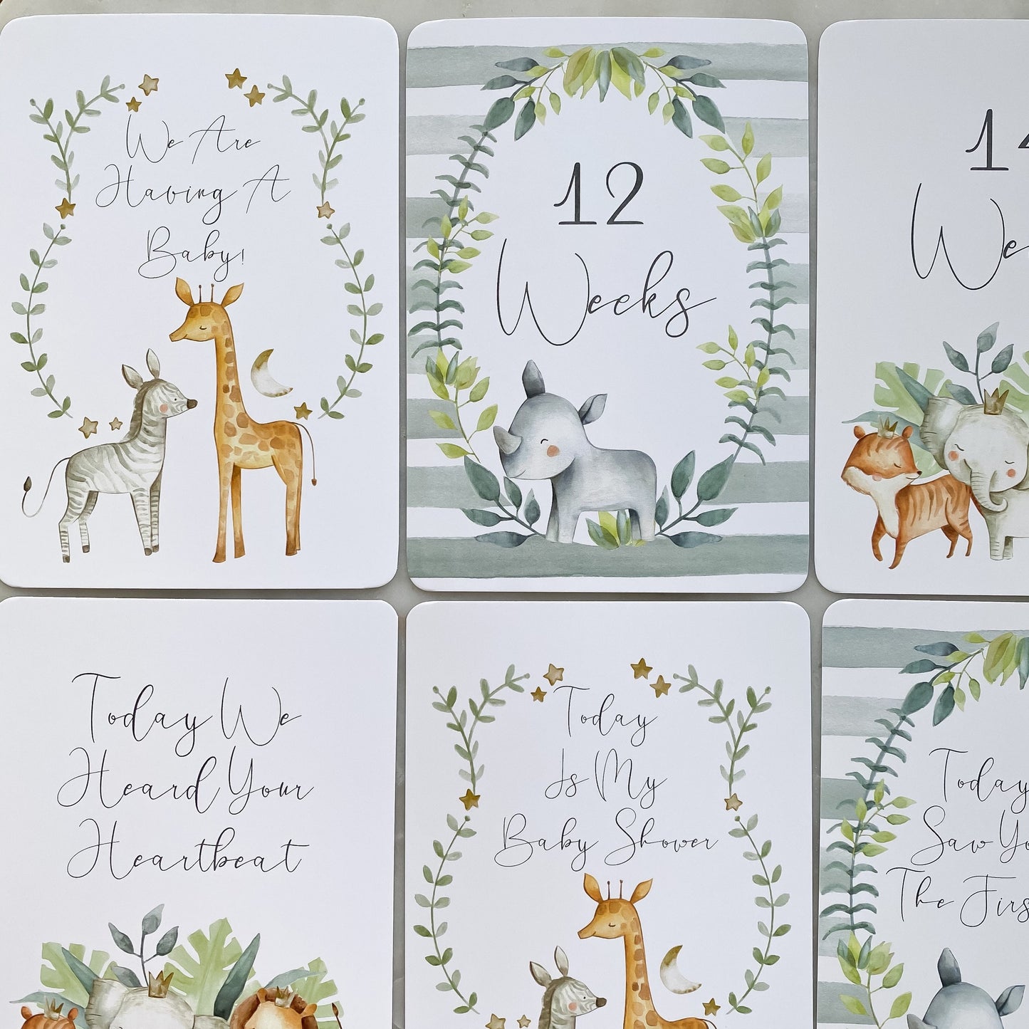 Pregnancy Journal, Pregnancy Planner, Pregnancy Diary, safari, Baby Book, Pregnancy Gift, Pregnancy Milestone, pregnancy announcement