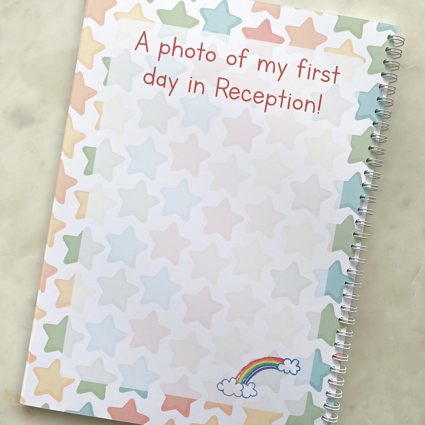 SALE first day of school, school journey journal, first day of school sign, first day of school gift, school keepsake, journal, photo prop