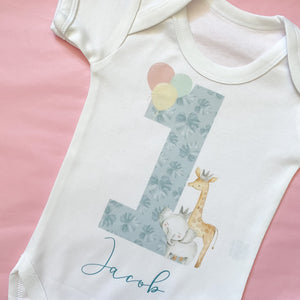 1st birthday bodysuit, birthday vest, birthday bodysuit, 1st birthday outfit, first birthday, one vest, one bodysuit, safari