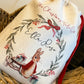 personalised santa sack,  Christmas stocking, rabbit