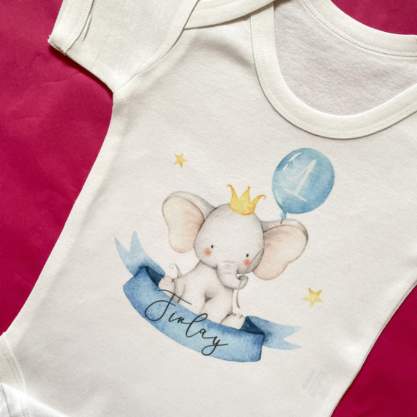 1st birthday bodysuit, birthday vest, elephant, safari animals, birthday bodysuit, 1st birthday outfit, first birthday, safari party
