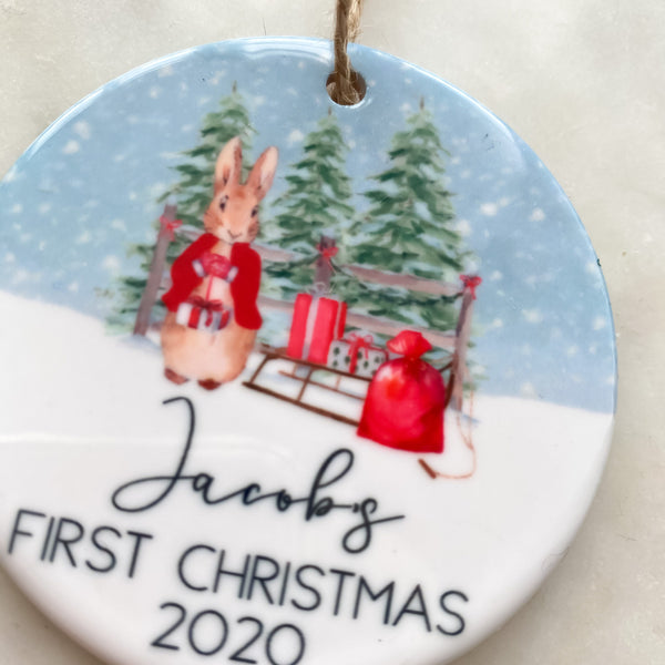 Christmas decoration, rabbit
