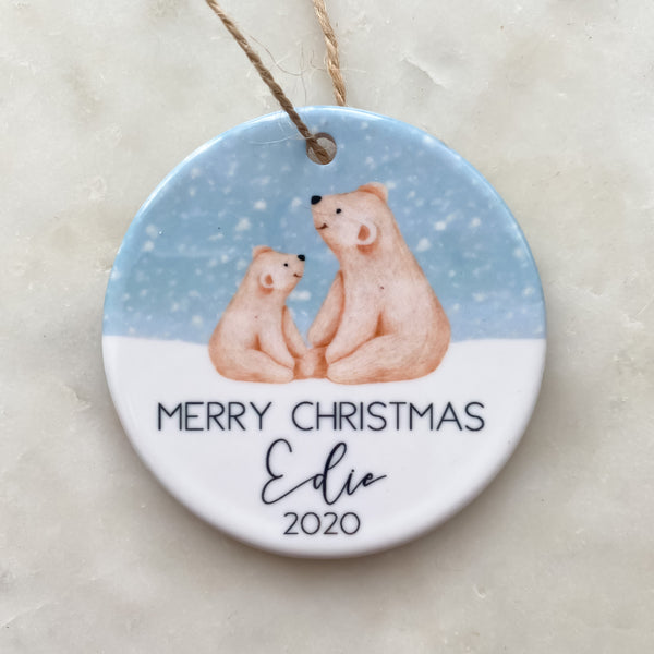 Christmas decoration, polar bear