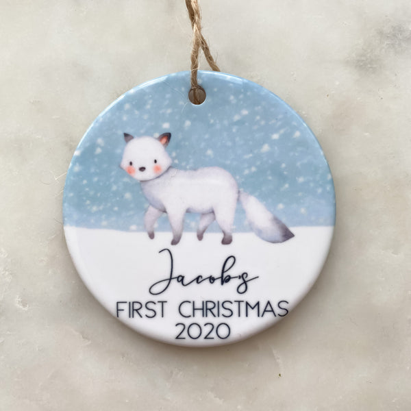 Christmas decoration, first Christmas bauble