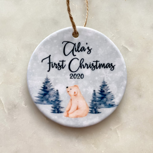 Christmas decoration, polar bear