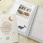 Baby journal, baby book, baby journal and memory book, nautical, baby milestone, pregnancy journal, my first year, new baby gift