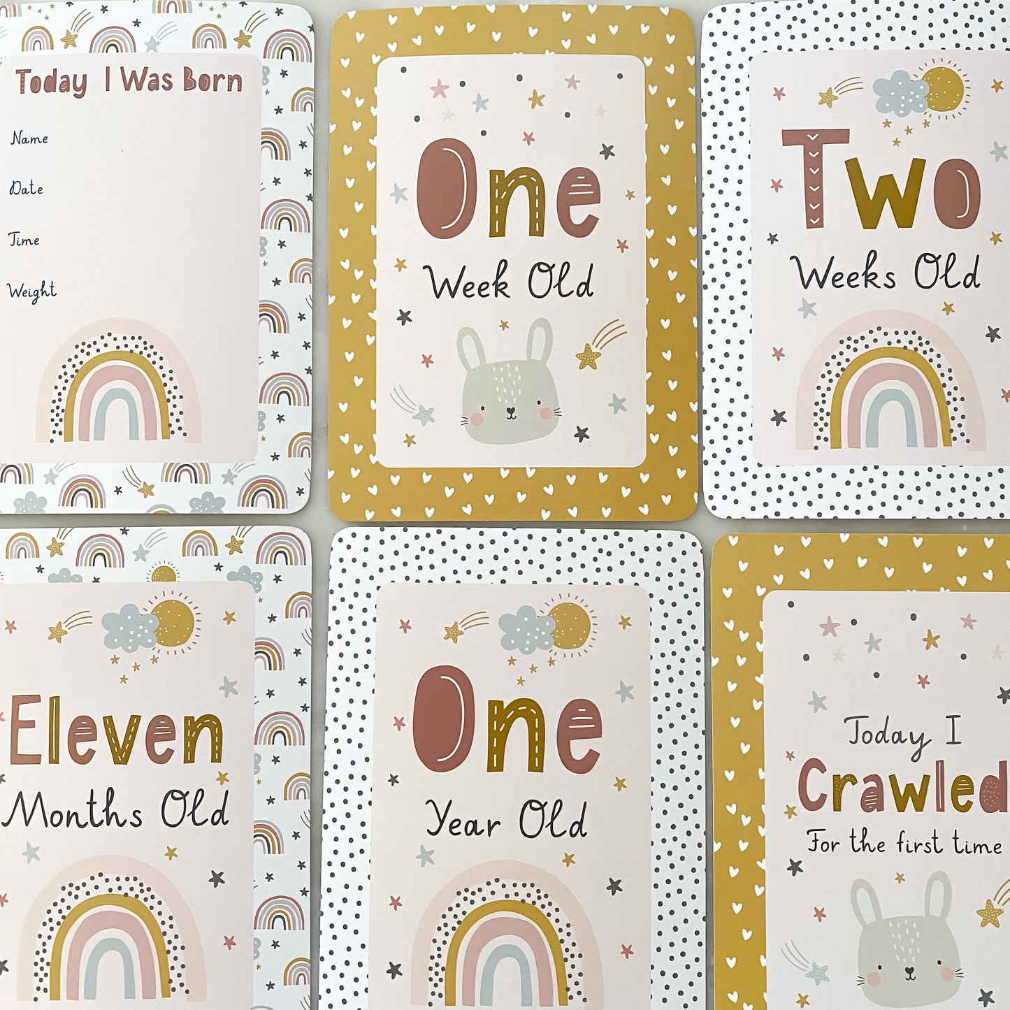 baby milestone cards, rainbow, rainbow milestone cards, pregnancy, baby shower gift, giraffe, rainbow baby, new baby gift.