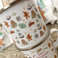 personalised santa sack, gingerbread