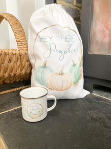 Halloween treat bag, trick or treat bag, trick or treat, halloween bag, gift bag, autumn, mug