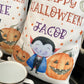 Halloween treat bag, trick or treat bag, trick or treat, personalised halloween bag, personalised gift bag, pumpkin, ghost