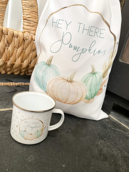 Halloween treat bag, trick or treat bag, trick or treat, halloween bag, gift bag, autumn, mug