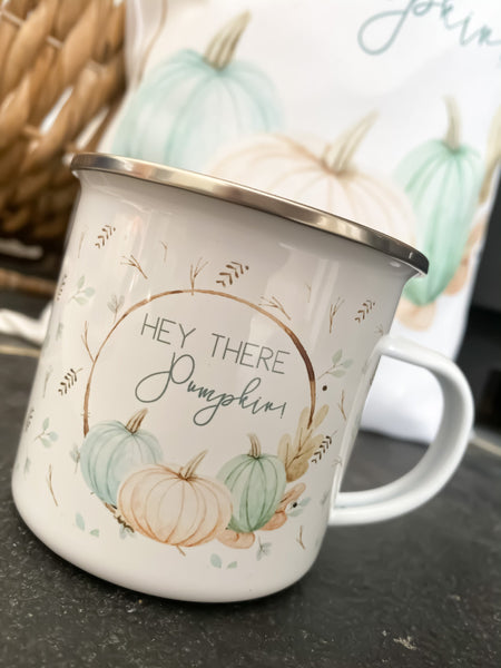 Halloween mug, hot chocolate mug, Halloween, trick or treat, halloween bag filler, pumpkin, autumn, autumn mug