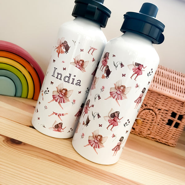 personalised kids water bottle, school water bottle, nursery water bottle, pre school bottle, birthday gift, girls water bottle,gym bottle F